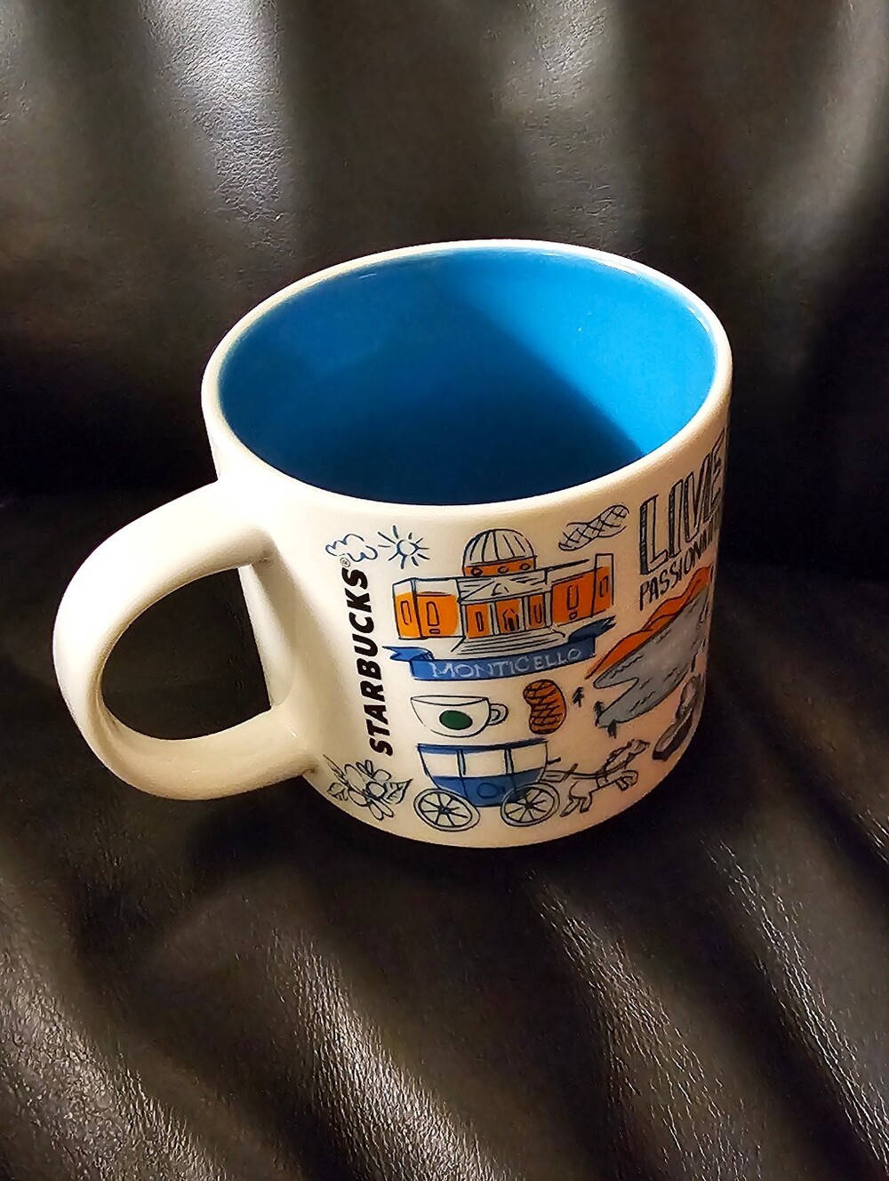 Starbucks Virginia 2018 Been There Series Collection Ceramic Coffee Mug 14oz EUC - Picture 2 of 12